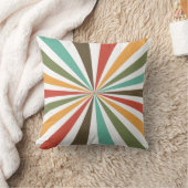 Retrostrepen op transparante achtergrond nr. 02 kussen (Deken)