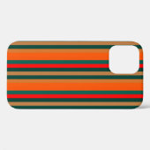 Retrostrepen patroon Case-Mate iPhone case (Achterkant (horizontaal))