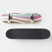 Retrostrepen Skateboard (Horizontaal)