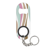 Retrostrepen Sleutelhanger Flessenopener (Achterkant)