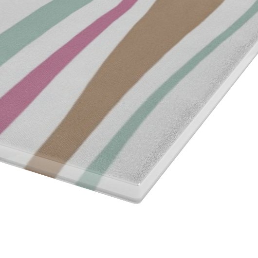 Retrostrepen Snijplank (Hoek)