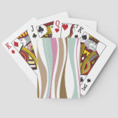 Retrostrepen Speelkaarten (Achterkant)