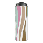 Retrostrepen Thermosbeker (Voorkant)