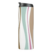 Retrostrepen Thermosbeker (Geroteerd rechts)