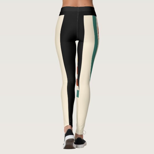 Retrostripe Leggings (Achterkant)
