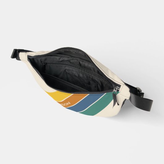 Retrostripes monogram heuptasje (Open)