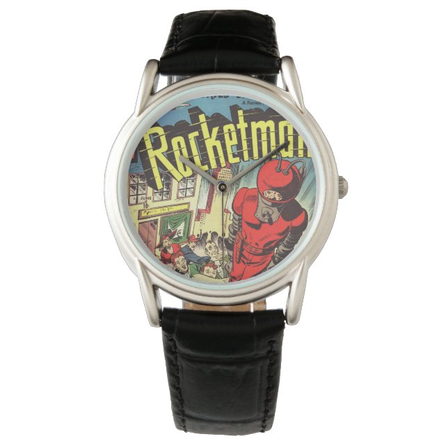 Retrostrips - Rocketman Horloge (Voorkant)