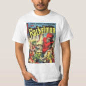 Retrostrips - Rocketman T-shirt (Voorkant)