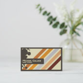 Retrostrips - stijl 4 visitekaartje (Staand voorkant)
