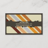 Retrostrips - stijl 4 visitekaartje (Achterkant)