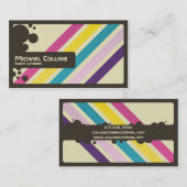 Retrostrips - Stijl 6 Visitekaartje (Voorkant / Achterkant)