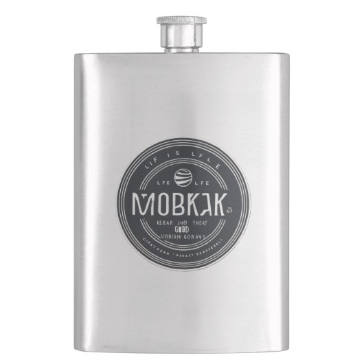 #RetroStyleClassicFlask Flacon (Voorkant)