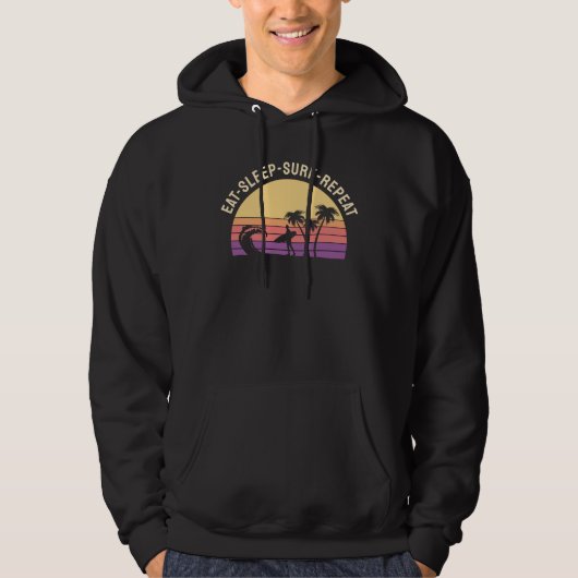 Retrosurfen Hoodie (Voorkant)