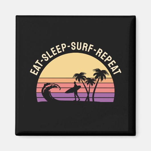 Retrosurfen Magneet (Voorkant)