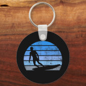 Retrosurfen Sleutelhanger (Voorkant)