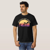 Retrosurfen T-shirt (Voorkant volledig)