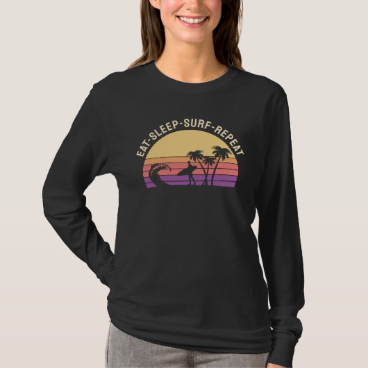 Retrosurfen T-shirt (Voorkant)