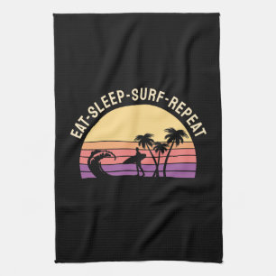 Retrosurfen Theedoek