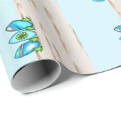 Retrosurfplanken Cadeaupapier (Rol Hoek)