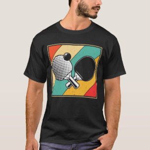 Retrotabel Tennis - pingpong T-shirt