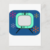 Retrotelevisie Briefkaart (Voorkant)