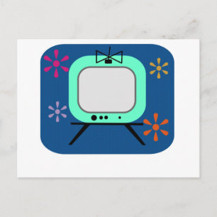 Retrotelevisie Briefkaart