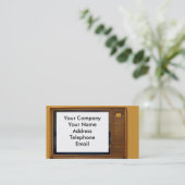  Retrotelevisie Visitekaartje (Staand voorkant)