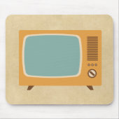 Retrotelevisieset Muismat (Voorkant)