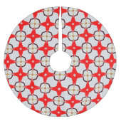 Retrotestpatroon Kerstboom Rok (Voorkant)