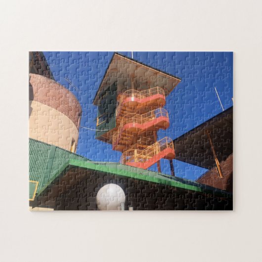 retrotoren legpuzzel (Horizontaal)