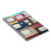 Retrotv-ontvangers ingesteld vanaf ongeveer 60, 70 notitieboek (Rechterzijde)