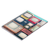 Retrotv-ontvangers ingesteld vanaf ongeveer 60, 70 notitieboek (Linkerzijde)