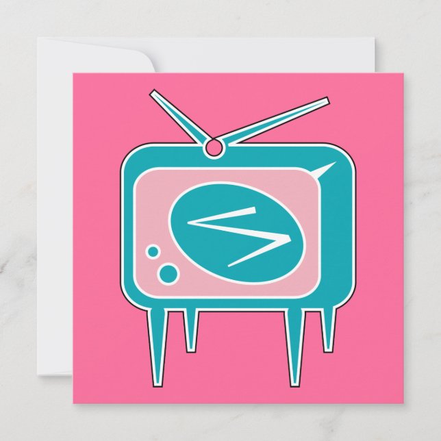  Retrotv-televisieset (Voorkant)