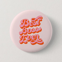Retrotype Best Boss Ever Button