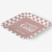 Retrotypegrofering Papieren Bordje (Gebogen)