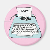 Retrotypemachine Magneet (Voorkant)