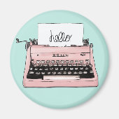 Retrotypemachine Magneet (Voorkant)