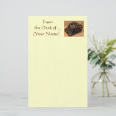 Retrotypemachine - Vanaf het bureau van... Briefpapier (Staand voorkant)