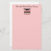 Retrotypemachines Briefpapier (Voorkant / Achterkant)