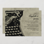 Retrotypemachines Weddenschappen Kaart (Voorkant / Achterkant)