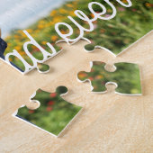 Retrotypografie Beste vader ooit vaderdag Legpuzzel (Zijkant)