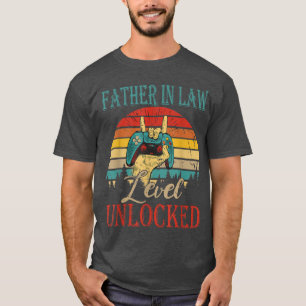 Retrovader op rechtniveau ontgrendeld spel Co T-shirt