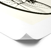 Retrovectorkunst: de race poster (Hoek)