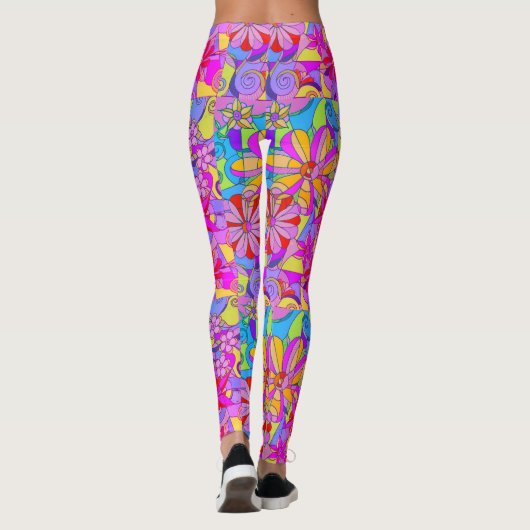 RetroventielLeggings Leggings (Achterkant)