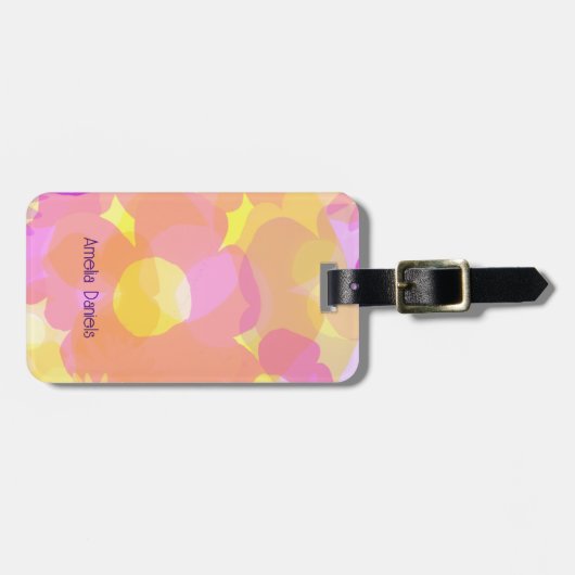 Retroventielvermogen Bagagelabel (Voorkant horizontaal)