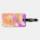 Retroventielvermogen Bagagelabel (Achterkant horizontaal)