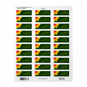 Retroventielvermogen Etiket (Full Sheet)
