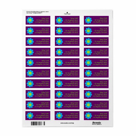 Retroventielvermogen Etiket (Full Sheet)