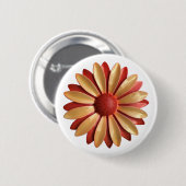 Retroventilatorpinnen - Floral Spring Garden Ronde Button 5,7 Cm (Voorkant /achterkant)
