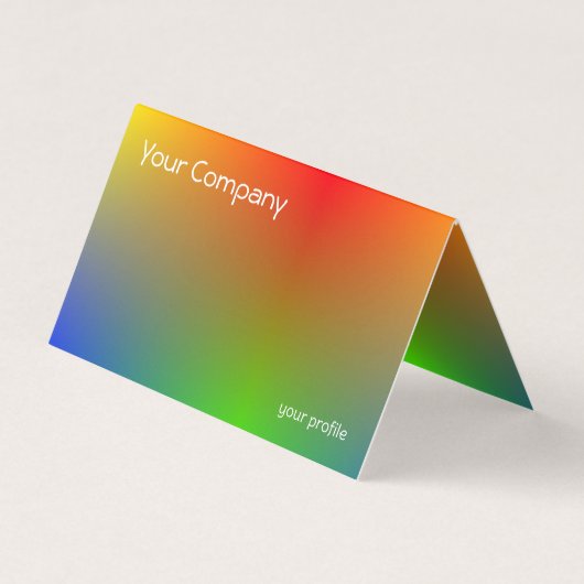 Retroverloop Visitekaartje (Voorkant)